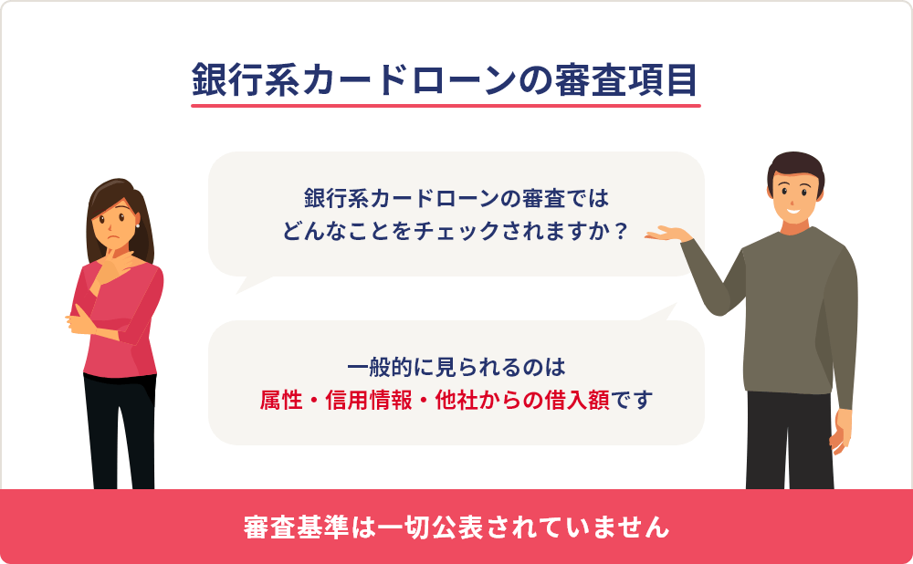 銀行系カードローンの審査